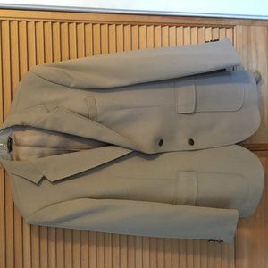 Haggar Magic Stretch Sport Coat - 40R Beige